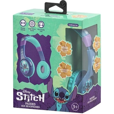 Volkano Disney Stitch Kablolu Kulaklık Çocuk Kulaklığı