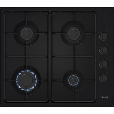 Bosch PBP6C6K80O Siyah Gazlı