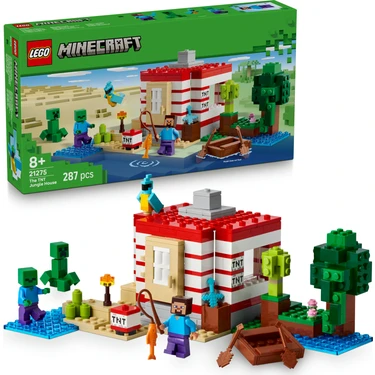 LEGO® Minecraft® Tnt Büyük Orman Evi 21275 - 8 Yaş ve Üzeri Çocuklar Için Yaratıcı Oyuncak Yapım