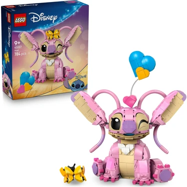 LEGO ® Disney Angel 43257 - 9 Yaş ve Üzeri Çocuklar için Lilo ve Stiç Karakterlerini İçeren