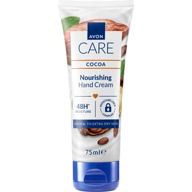 Avon Care El Kremi - 48 Saat Süren Yoğun Nemlendirme, 75 ml, Kakao ve Shea Yağı ile
