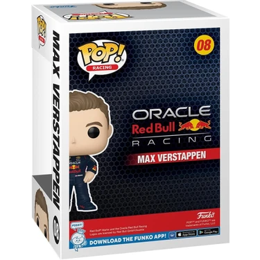 Funko Pop! Racing: Max Verstappen Mit Helmet, Red Bull Fiyatı