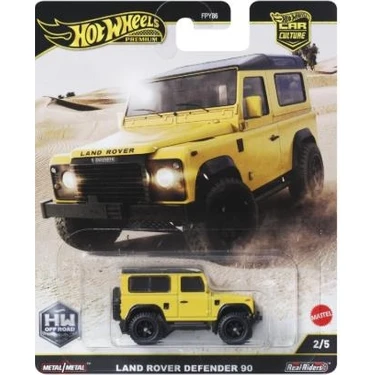 Hot Wheels Premium Car Culture Off Road Land Rover Defender 90