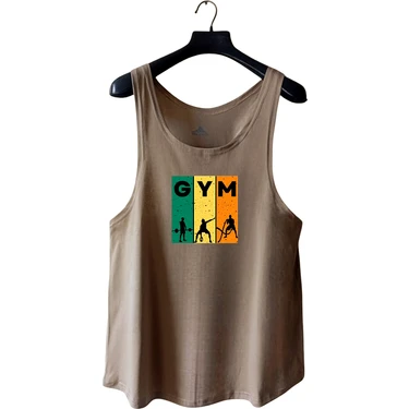 Fitness Tank Top Gym Sporcu Antreman