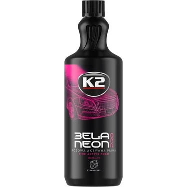 K2 Bela Neon Pro – Çilek Kokulu Pembe Köpük Aktif Köpük Oto Şampuan - 1