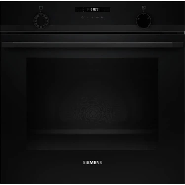 Siemens HU736AEA0T Buhar Destekli Ankastre Fırın Siyah