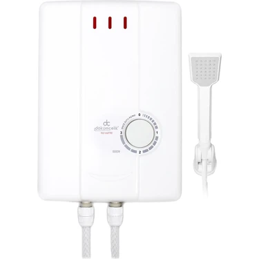 Dökümçelik Termopro 8000W Elektrikli Şofben 3 lt/dk Su Isıtma Kapasitesi ile Hızlı