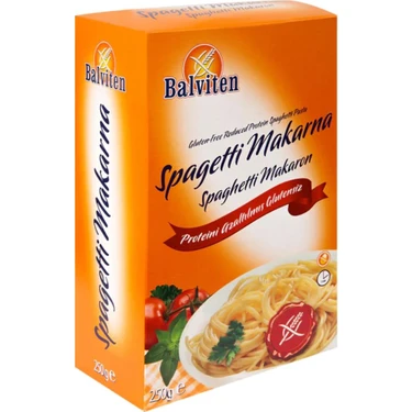 Balviten Düşük Proteinli ve Glutensiz Spagetti 250