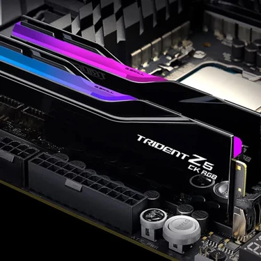 メモリー G.SKILL TRIDENT Z5 CK DDR5 48GB 9000MHz Gskıll Trıdent Z5 Ck Siyah Rgb 48GB (2X24GB) Ddr5 8400MHZ Fiyatı