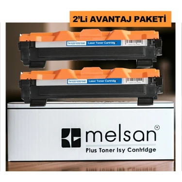 Melsan Brother HL-1210W, HL-1211W Toner Ikili Paket Yüksek Kapasite
