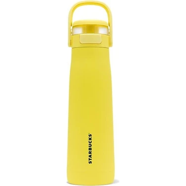 Starbucks Starbucks® Paslanmaz Çelik Şişe - Sarı - 473 ml -