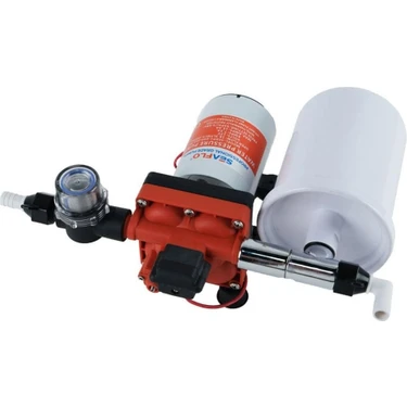 Seaflo 12 Volt 2 Lt Tanklı Otomatik Tekne, Karavan Hidroforu 18.9 Lt/dk 3.7