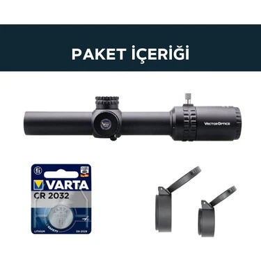 Vector Optics Grimlock 1-6X24 Genıı Sfp Tüfek Dürbünü Fiyatı