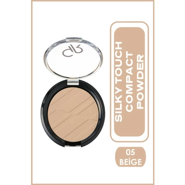 Golden Rose Silky Touch Compact Powder No: 05 Beige - İpeksi Sıkıştırılmış Pudra 12