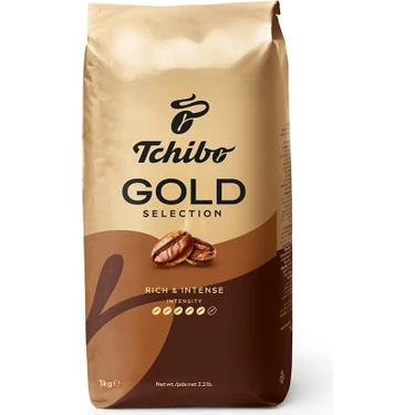 Tchibo Gold Selection Dengeli Lezzetli Çekirdek Kahve 1000 gr Zengin Aroma İle Üst