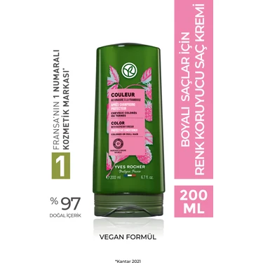 Yves Rocher Renk Koruyucu Saç Kremi - Boyalı Saçlar / Couleur -Vegan