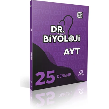 Oksijen Yayınları Dr.biyoloji Ayt 25 Deneme OKSİJEN YAYINLARI Üniversite Hazırlık Kitap 2025 Basım