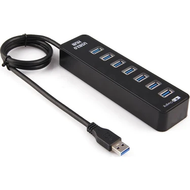 7 Port USB 3,0 Hub Çoklayıcı 1,2