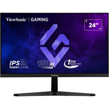 Vıewsonıc 24" VX24G1-HD Fhd 1ms 180HZ 2xhdmı Dp HDR10 Vrr Premıum IPS Gamıng