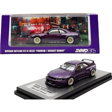 İNNO64 Nissan Skyline GT-R(R33) Pandem / Rocket Bunny 1/64 Fiyatı