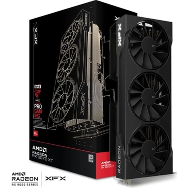 Xfx Swift Radeon Rx 9070 Xt 16GB RX-97TSWF3B9 Gddr6 256 Bit Ekran