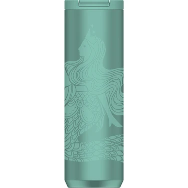 Starbucks® 20. Yıl 591 ml Yeşil Paslanmaz Çelik Termos Taşınabilir Kullanım İçin İdeal