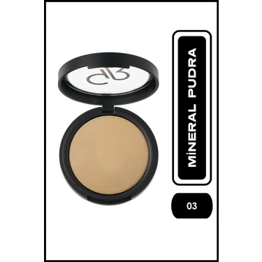 Golden Rose Mineral Terrabaked Powder No: 03 Nude - Mineral Etkili Fırınlanmış