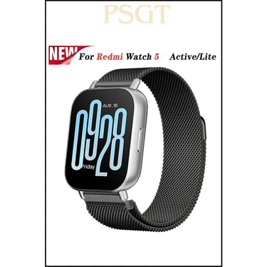 Xiaomi Redmi Watch5 Active / Lite Uyumlu Milano Metal Paslanmaz Çelik Yüksek Kalite