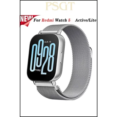 Xiaomi Redmi Watch5 Active / Lite Uyumlu Milano Metal Paslanmaz Çelik Yüksek Kalite