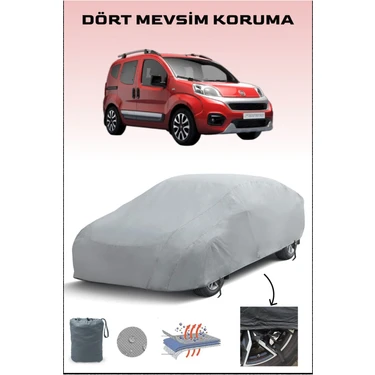 Breen Fiat Fiorino ile Uyumlu Oto Branda, Araba Brandası, Su ve Güneş Geçirmez Araba