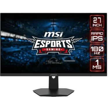 MSI 27" G274F 1920x1080 (FHD) 16:9 FLAT RAPID IPS 180HZ 1MS Adaptıve-Sync Gaming (Oyuncu)