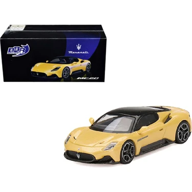 BBR 1/64 MC20 黄 Bbr Models 1:64 Mesarati MC20 Giallo Genio BBRDIE6404 Fiyatı