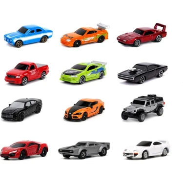 Jada Hızlı & Öfkeli Sürpriz Paket Nano Model Araçlar (1 Fiyatı