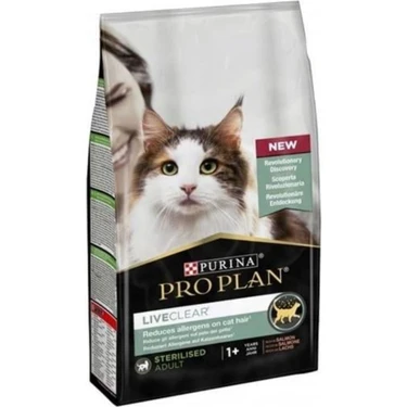 Pro Plan LiveClear Somonlu Alerjen Azaltan Kısırlaştırılmış