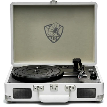 REG Vintage 102B Plus Plak Çalar Bluetooth Şarjlı Dahili Hoparlörlü