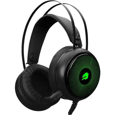 GameBooster H12 Rebel RGB 7.1 Virtual Kısa Mikrofonlu Siyah Oyuncu Kulaklığı