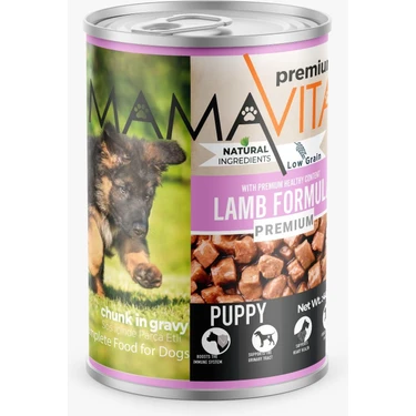 Mamavita Kuzu Etli Yavru Köpek Maması 36