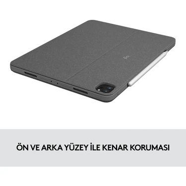 Logitech Combo Touch 12.9 iPad Pro 5. ve 6. Nesil ile Fiyatı
