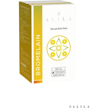 Alila Bromelain Takviye Edici Gıda 60