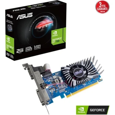 Asus GT730 2gb 2gd3-Brk-Evo Ddr3 64BIT HDMI Pcıe 16X