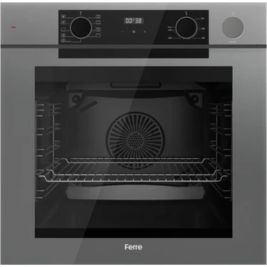 Ferre Artline Fryart & Steamart QEP64CPR Gri Cam Ankastre
