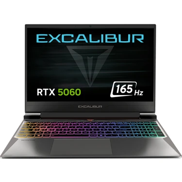 Casper Excalibur G870 i7-13620H 16GB 500GB 8GB RTX5060 165Hz 15.6" Freedos Taşınabilir Bilgisayar
