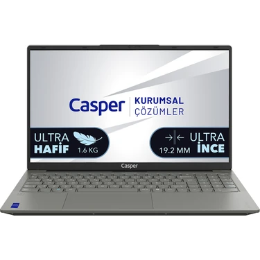 Casper Nirvana X750 I7-13620H 16GB DDR5 1TB SSD Freedos 15.6" Taşınabilir Bilgisayar