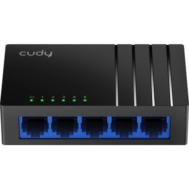 Cudy GS105D 5 Bağlantı Noktalı Gigabit Ethernet Ağ Anahtarı, Masaüstü Ethernet Splitter, Fansız,