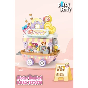Loz Micro Block Serisi Donut Arabası 300 Parça Oyuncak Yapım Fiyatı