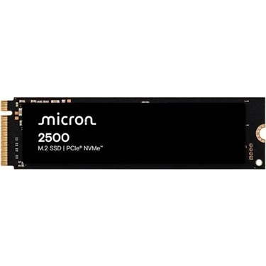 Micron 2500 512GB 3650/6600MB/S 22X80 M.2 Nvme