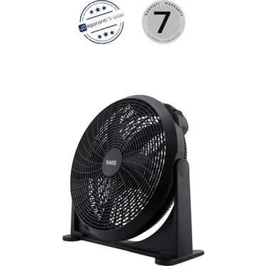 Raks Bf 20 Mx 110 W Kutu Vantilatör Duvarda Kullanım Özelliği 5 Kollu Pervane ile Güçlü Hava