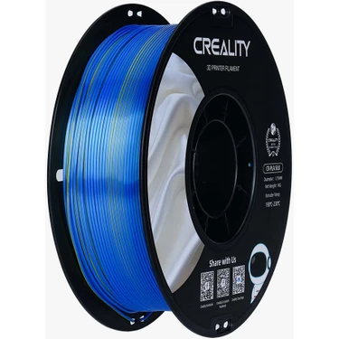 Creality CR PLA 1.75mm 1kg Silk Yellow-Blue (İPEK SARI MAVİ)