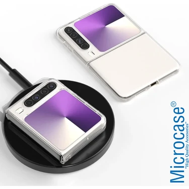 Microcase Huawei Pura x ile Uyumlu Sert Kristal Kapaklı Fiyatı