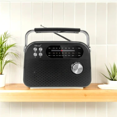 Dexxony Kts-2026 Premium Nostaljik Radyo, Bluetoothlu Fm Radyo, Taşınabilir Kablosuz Hoparlör